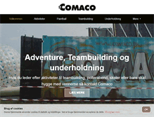 Tablet Screenshot of comaco.dk