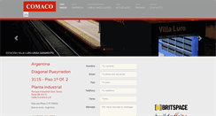 Desktop Screenshot of comaco.com.ar